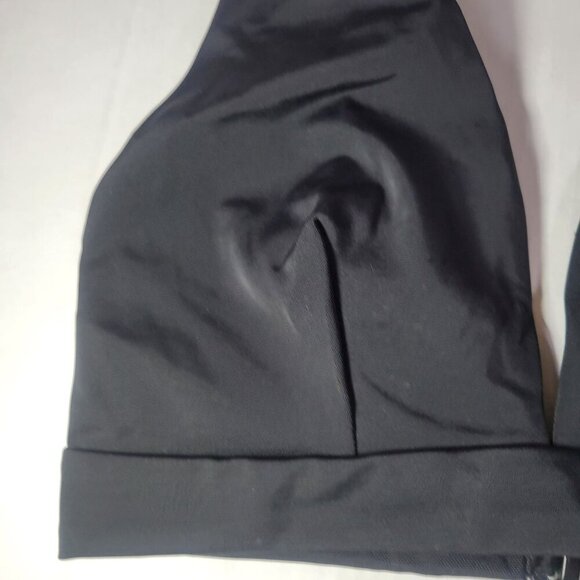 ASOS Design Black Adjustable Bralette Bikini Back Closure Top Size UK16/US12 - Picture 2 of 8